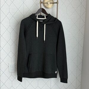 RHONE Dark Gray Hoodie Sweater